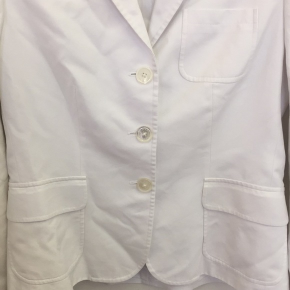 Ralph Lauren size 4 white blazer - Picture 2 of 3